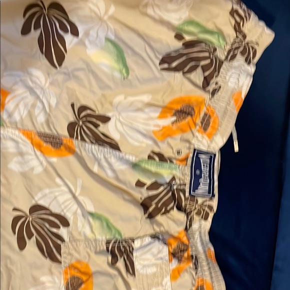 Vilebrequin Beige Floral Swim Trunks